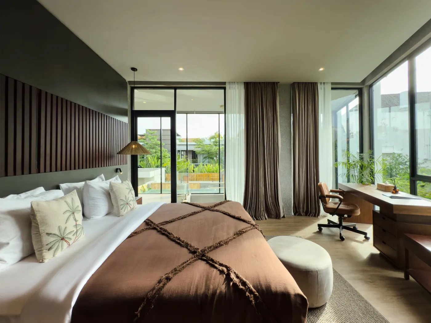 Camera da letto di una villa completata di Aquamarine I
